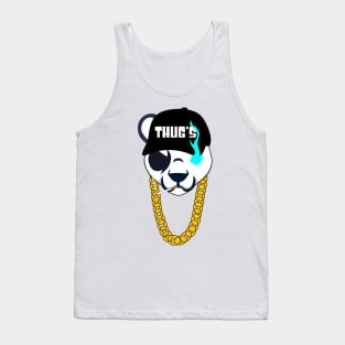 Thug Panda Tank Top